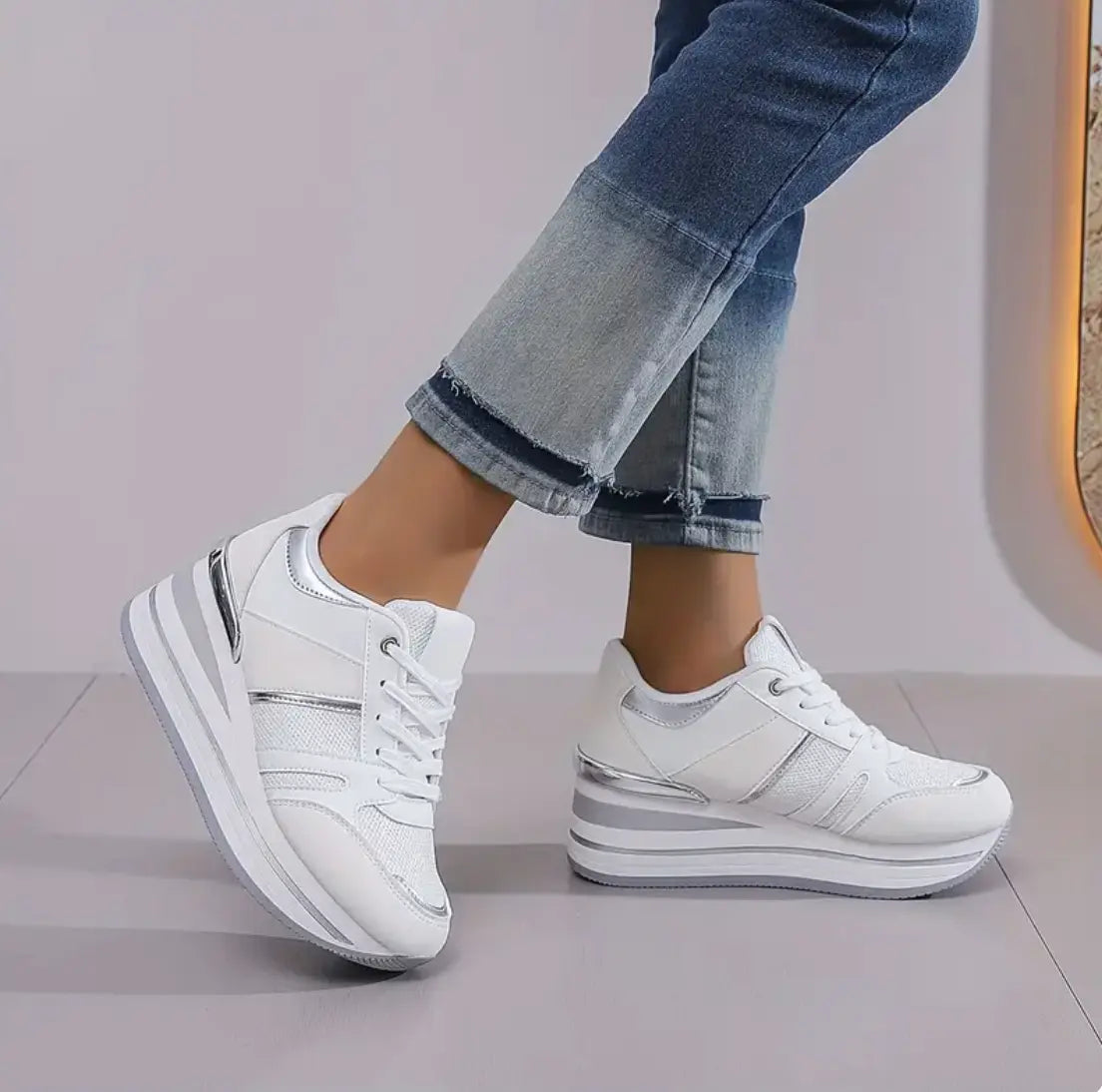 Zapatillas con plataforma ergonómicas Personalshop.com