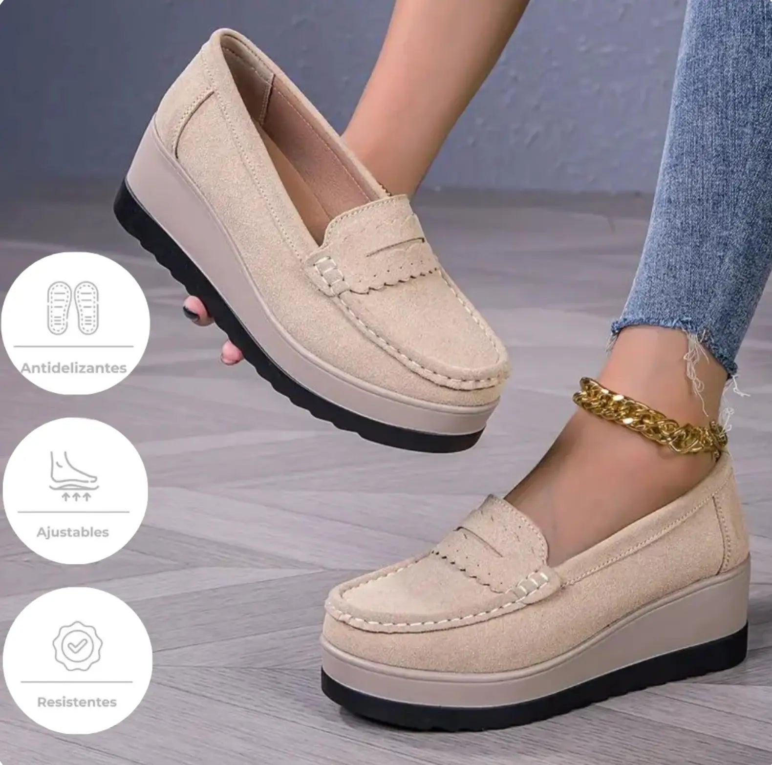 Elvira™ | Mocasines ortopédicos de suela blanda Personalshop.com